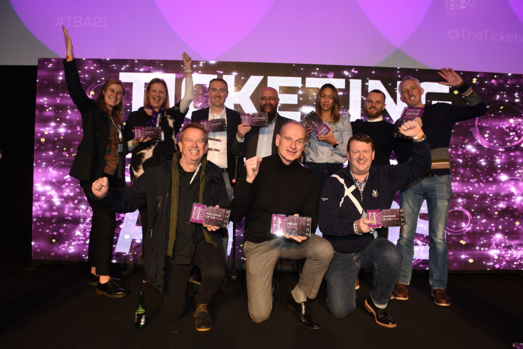 Ticketing Business Awards winning group